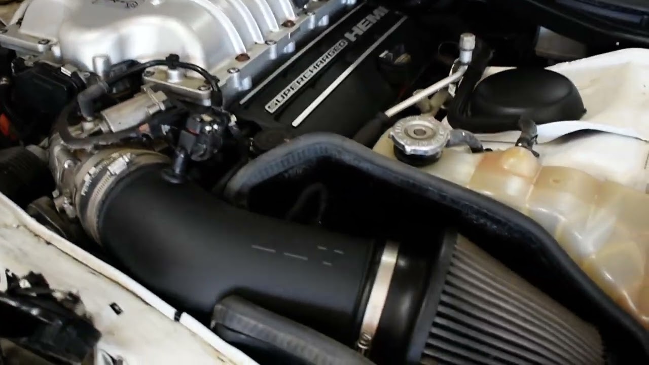 2016 CHALLENGER 6.2 HELLCAT SUPERCHARGED ENGINE & 8HP90 AUTO TRANSMISSION SWAP FOR SALE 36,481 MILES