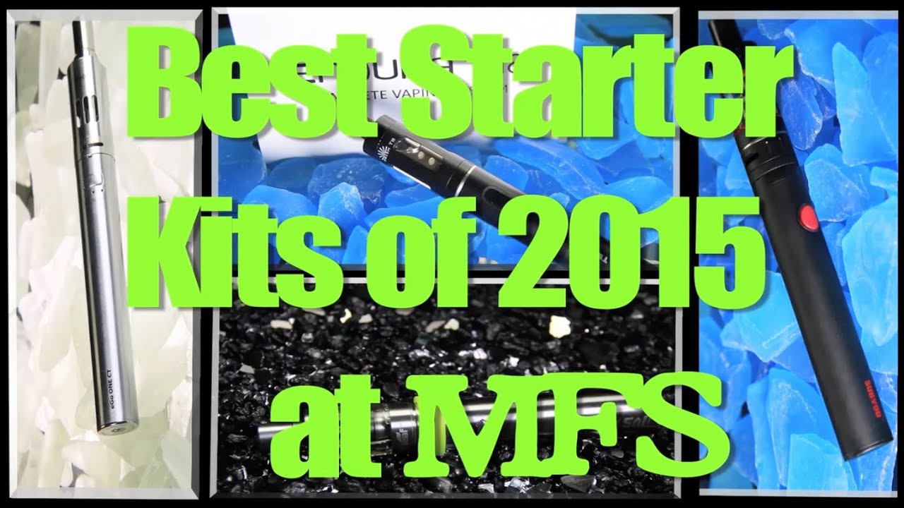 The Best Starter Kits of 2015 - MyFreedomSmokes