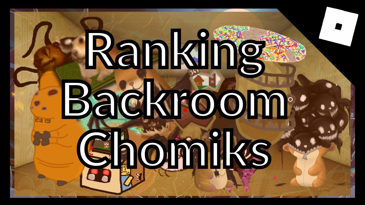 (HALLOWEEN SPECIAL) Ranking the BACKROOM Chomiks from Easiest to Hardest | Find The Chomiks [Roblox]