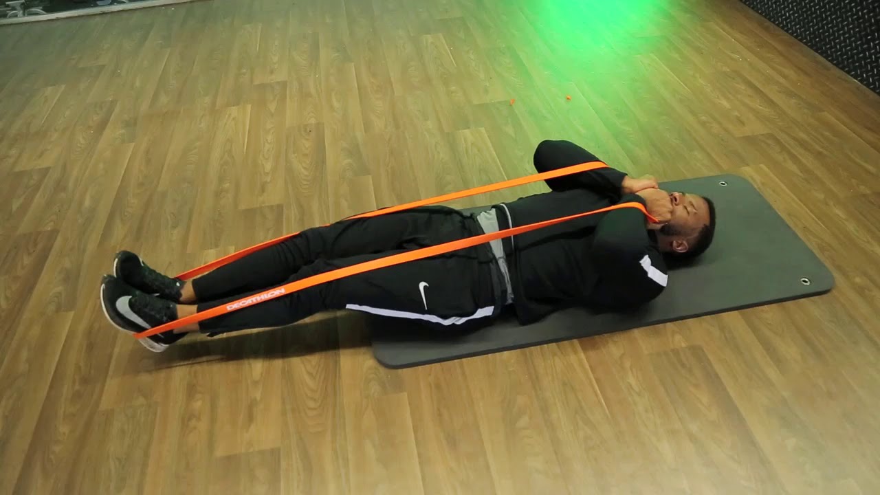 How To Do Resistance Band Leg Press | Exercise Demo