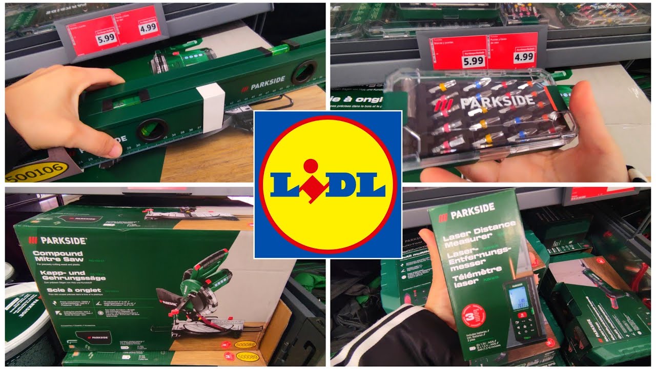 LIDL 🔴 BAZAR HERRAMIENTAS PARKSIDE 🔥 NOVEDADES DE ENERO 2026