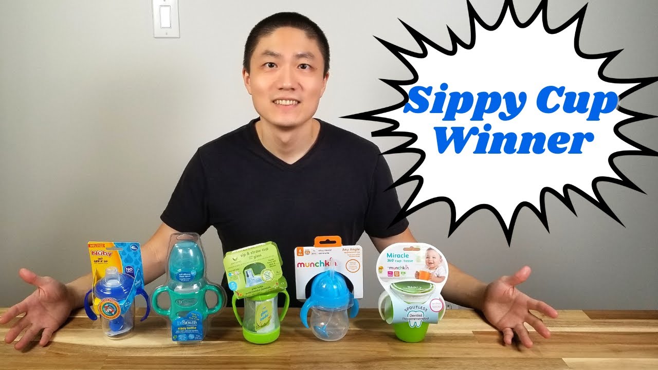 Ultimate Sippy Cups Comparison |  Nuby, Dr. Brown's, Green Sprouts, Munchkin Any Angle & Miracle 360