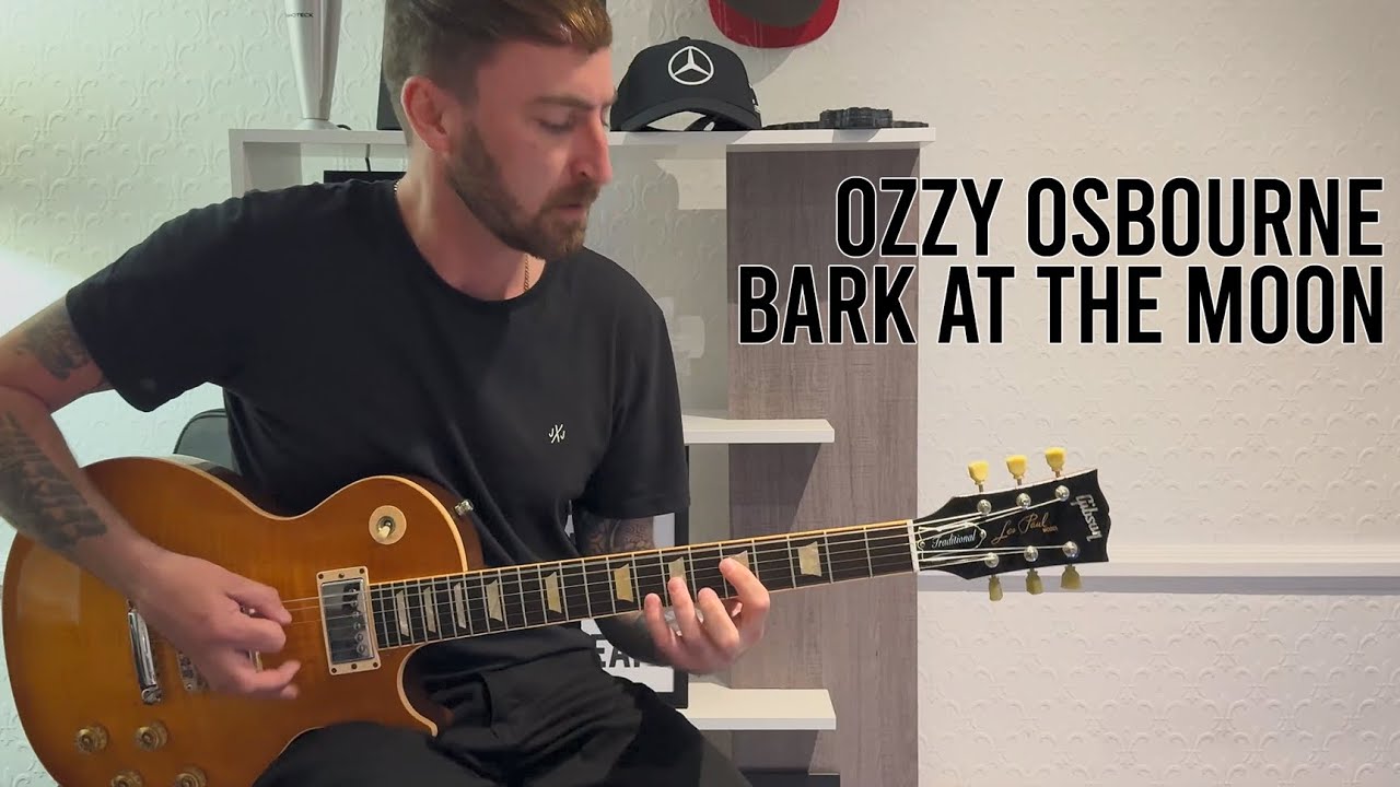 Ozzy Osbourne - Bark At The Moon Guitar Cover