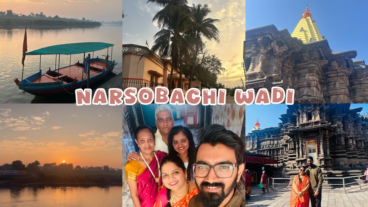 Narsobachi wadi vlog | Marathi Vlog | Kolhapur | Mahalaxmi | Family Trip |