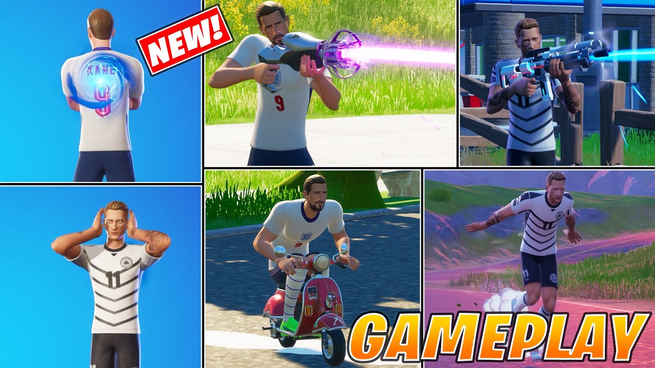 *NEW* Leaked Kane & Reus Skin Bundles Item Shop (Gameplay Showcase)! Fortnite