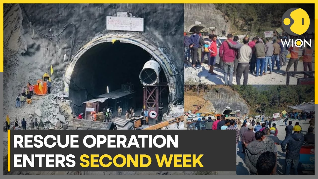 Uttarakhand tunnel rescue: 41 construction workers remain trapped since November 12 | WION