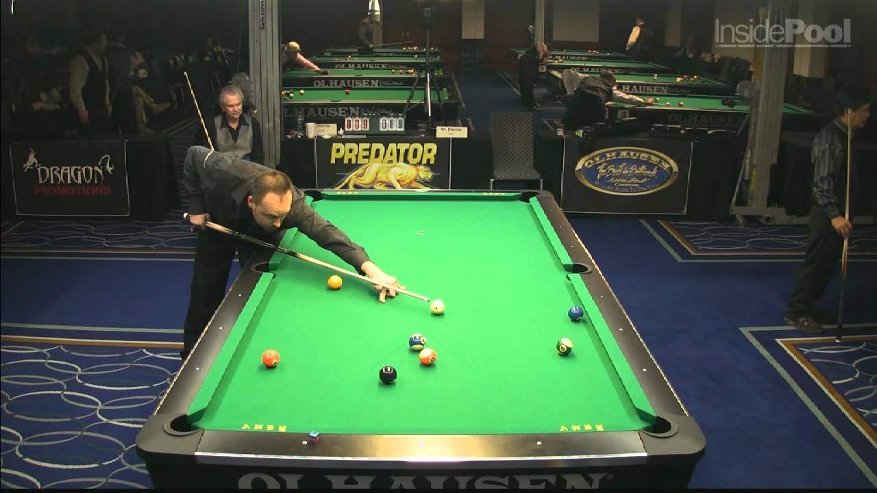 Max Eberle vs Ray Martin at the World 14.1 Tournament
