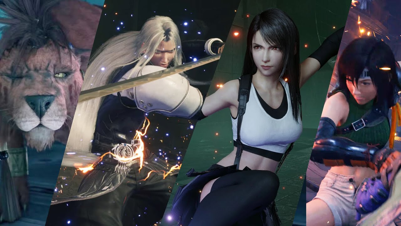 Final Fantasy 7 Rebirth All Synergy Abilities and Limits Break 4K PS5 #1
