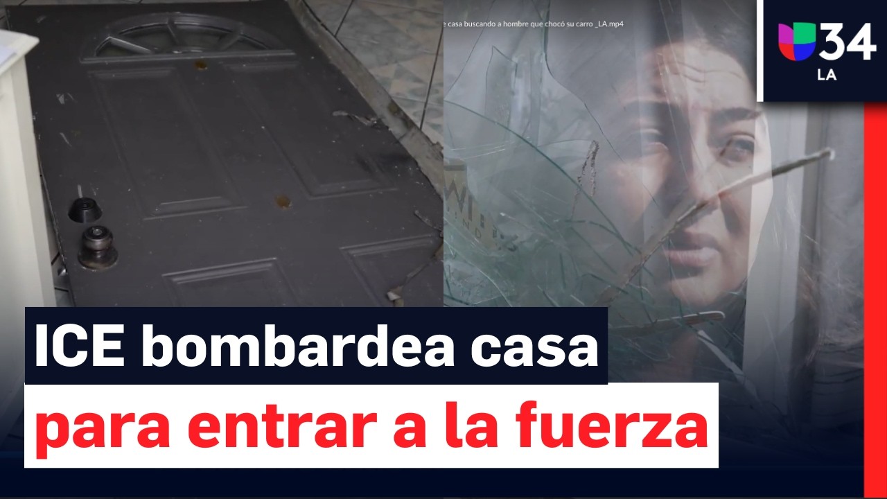 ¡Usan explosivos! ICE entra a casa y familia es aterrorizada