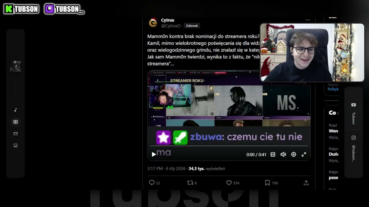 MAMM0N STREAMEREM ROKU?