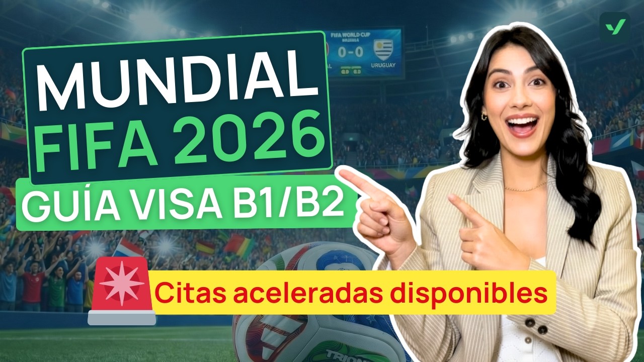 Виза США B1/B2 для Чемпионата мира по футболу FIFA 2026 🚨 Заявление на визу