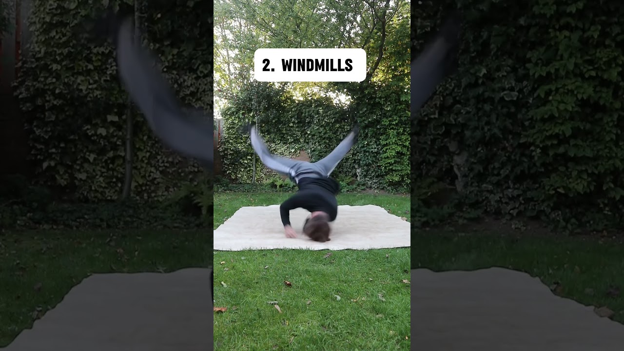 3 Breakdance moves you should learn to impress anyone ✅ #tricking #flip #bboy #dancer #breakdance