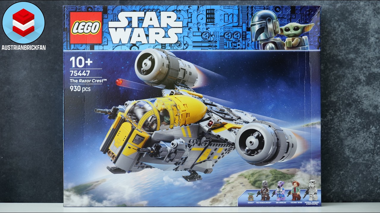 LEGO Star Wars 75447 Razor Crest &ndash; recenzja LEGO Speed ​​Build