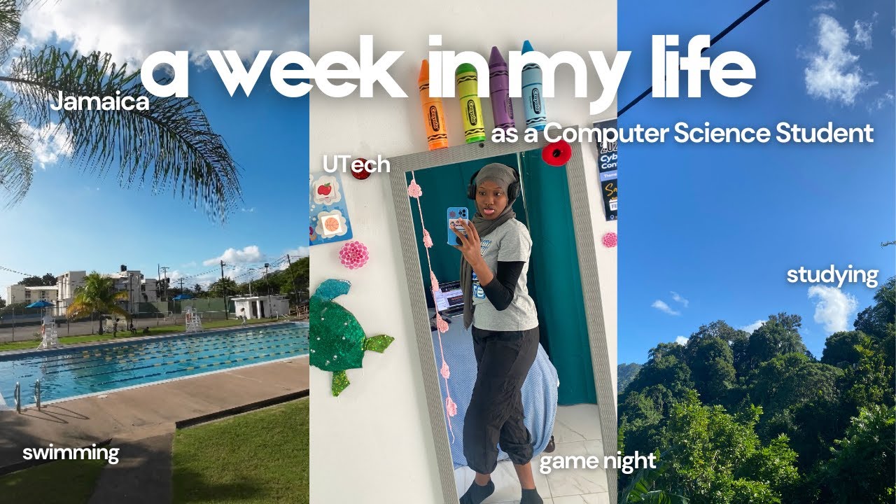 University Life as a Computer Science Student | Game Time, Swimming & More!