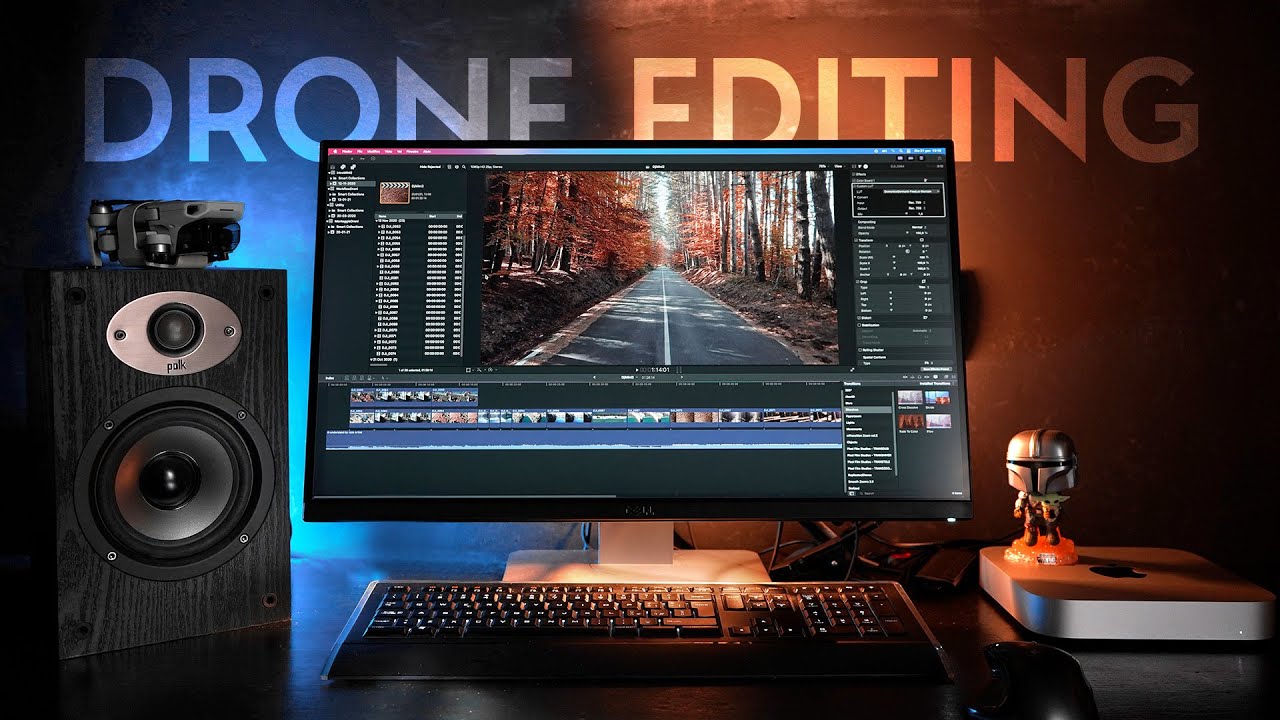 COME MONTARE un VIDEO di DRONI - editing video