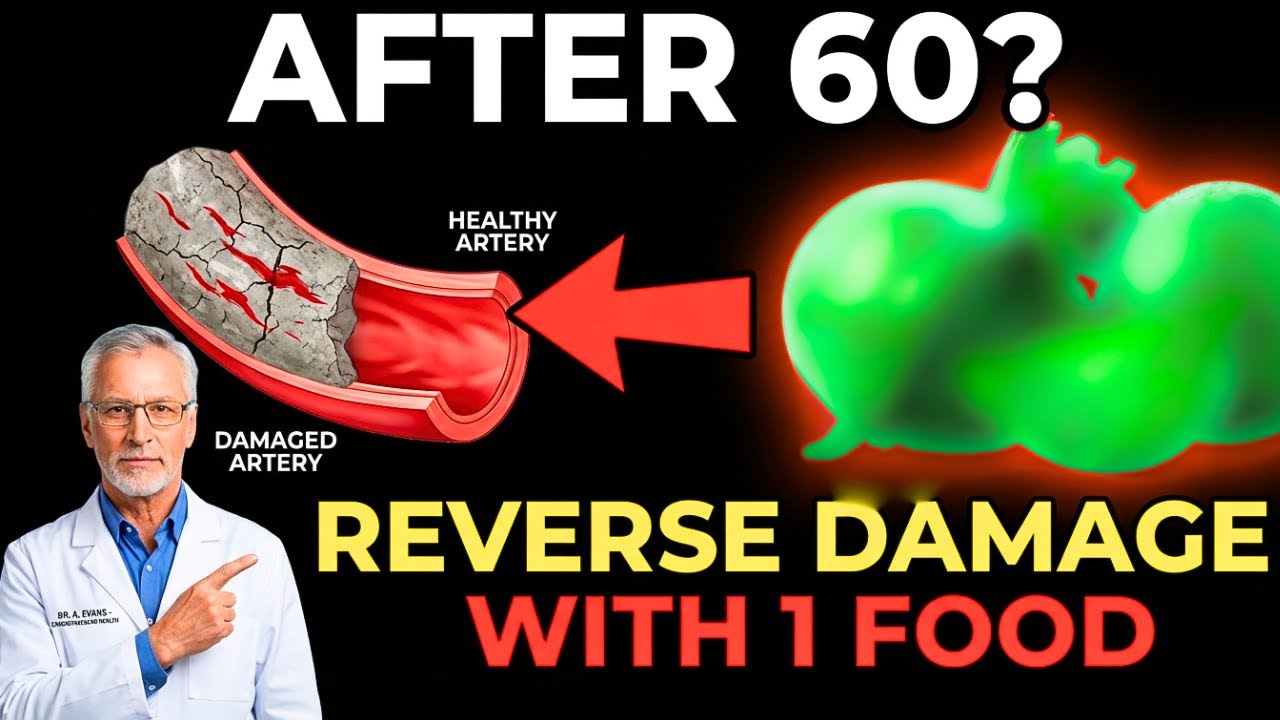 JUST 1 FOOD to REVERSE Blood Pressure Damage After 60 | Healthy Aging Tips
