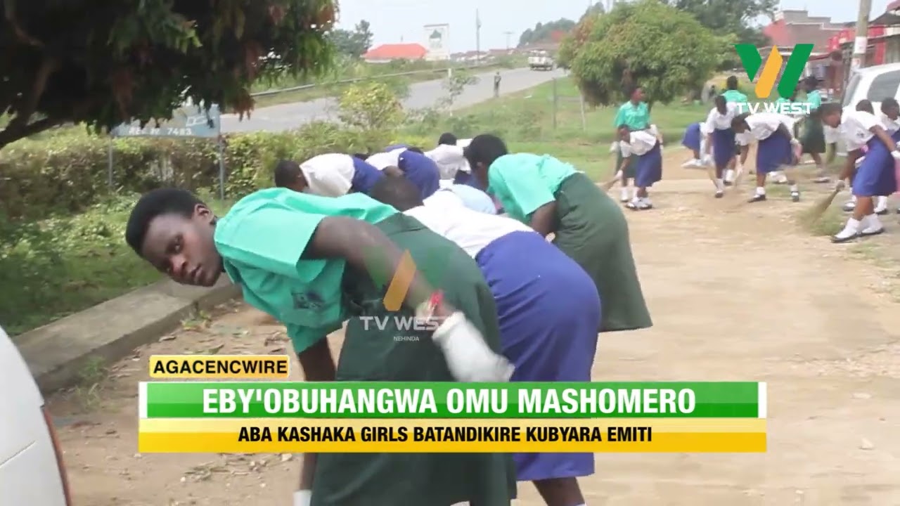 AGACENCWIRE: Eby'obuhangwa omu mashomero, aba Kashaka Girls batandikire kubyara emiti- Mbarara.