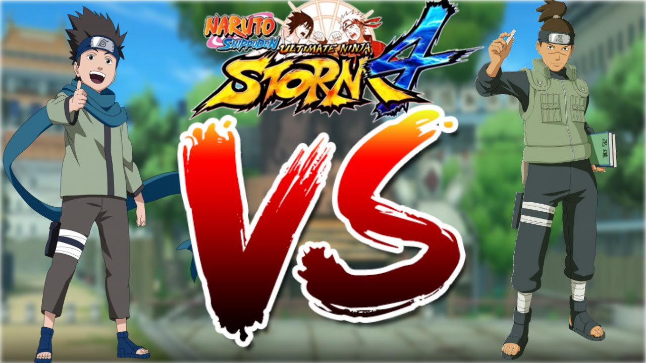[Season 2] Konohamaru Sarutobi VS Iruka Umino Naruto Shippuden Ultimate Ninja Storm 4