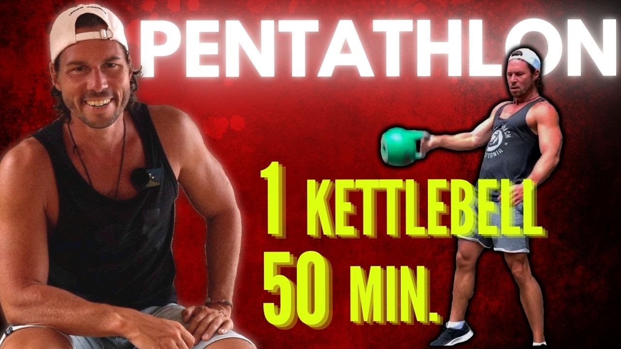KETTLEBELL PENTATHLON: 50 MIN HARDCORE TRAINING | Komplette Anleitung