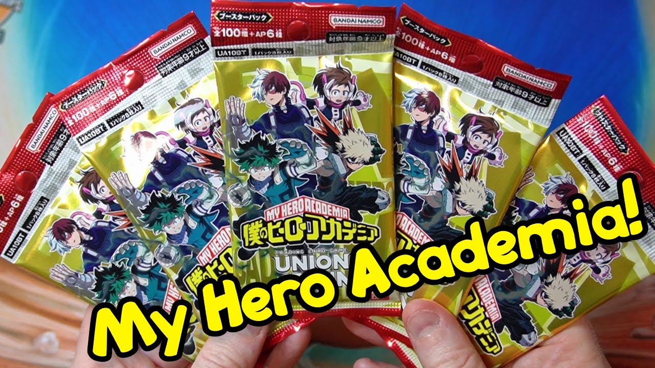 Union Arena My Hero Academia Pack Opening!