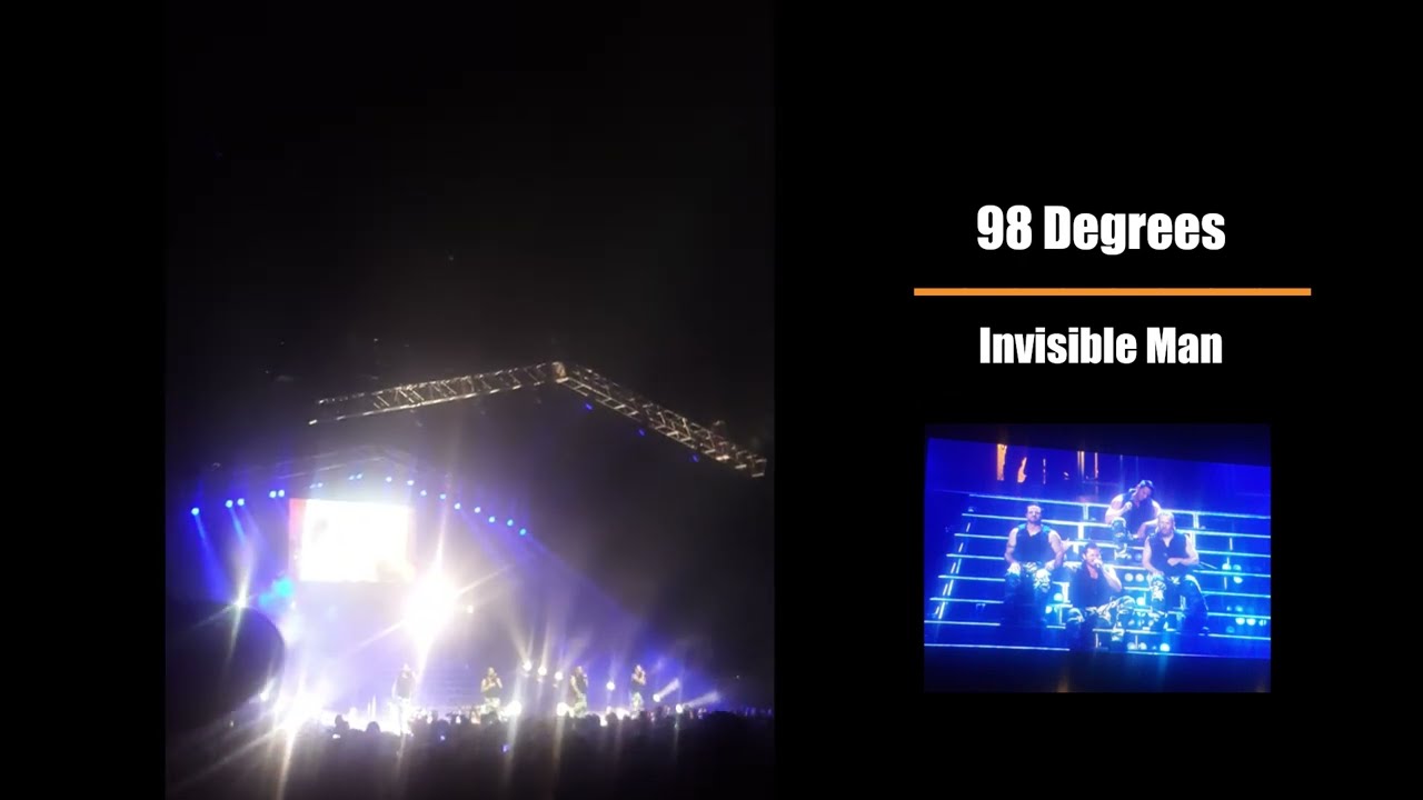98 Degrees Invisible Man Live Performance | My2K Reunion Concert 2016 Microsoft Theater Seat View