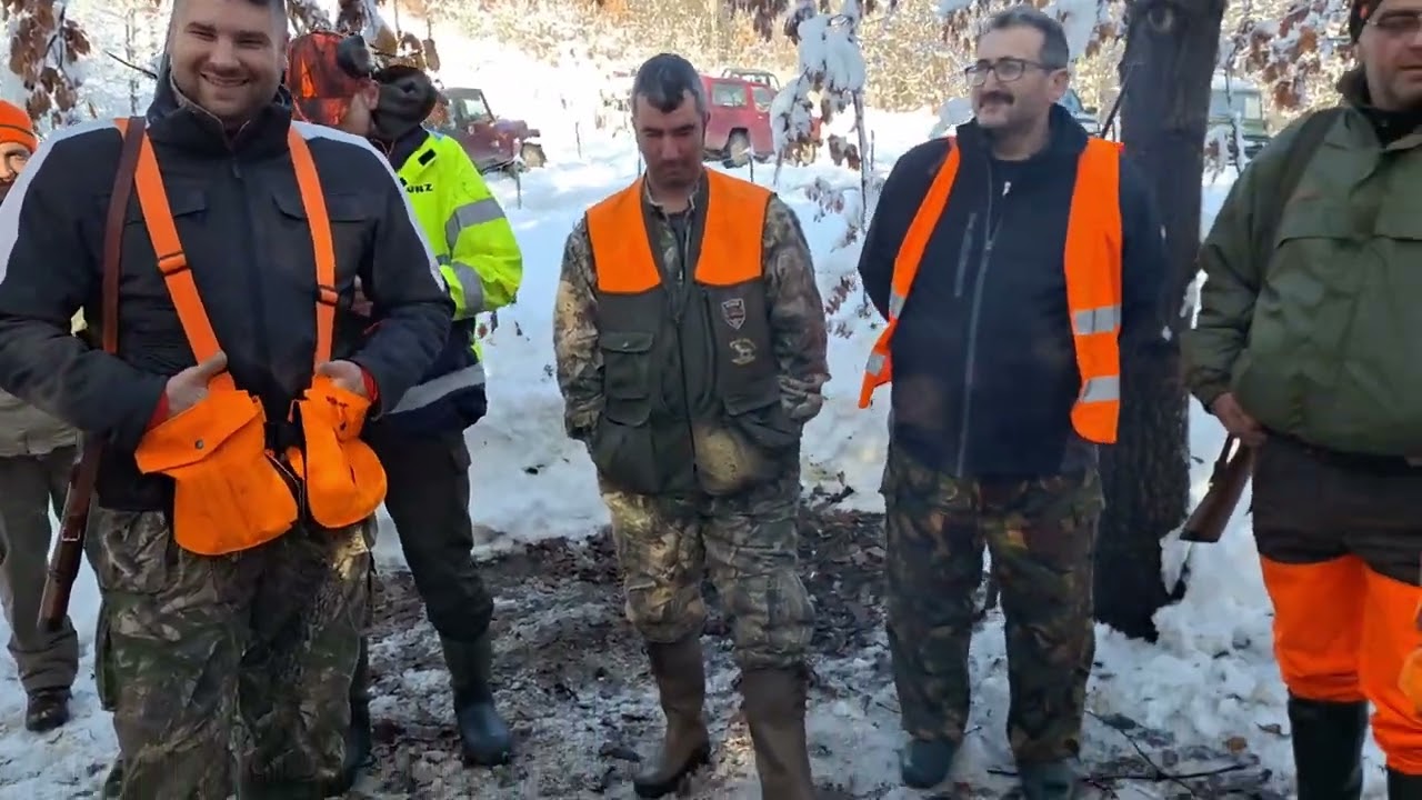 Лов на дивљу свињу 28.12.2024 у Везичеву са Побратимима из Затоња / Lov na divlju svinju u Vezicevu!