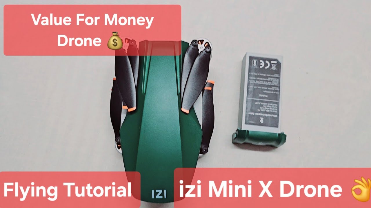 Пошаговое руководство по управлению дроном izi Mini X