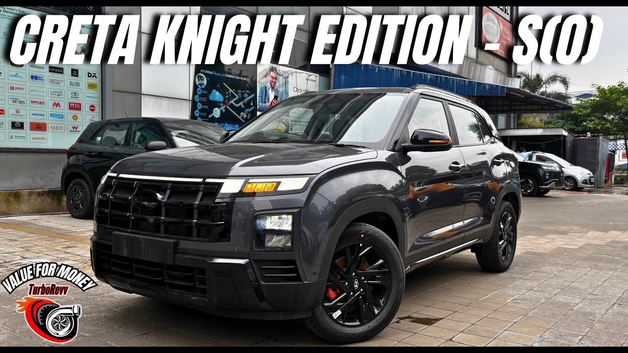 Hyundai Creta Knight Edition 2025 | The VFM King is Here! 👑