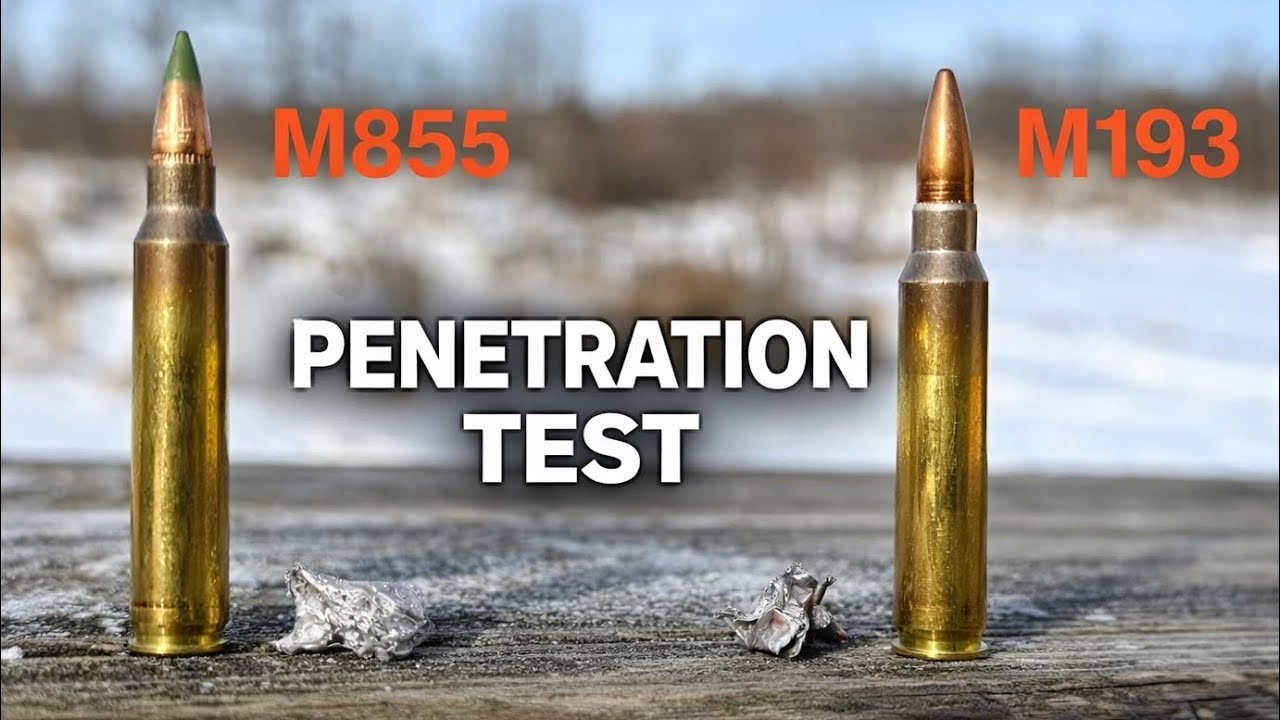 M855 против M193 5.56 НАТО: даже близко не стоит?