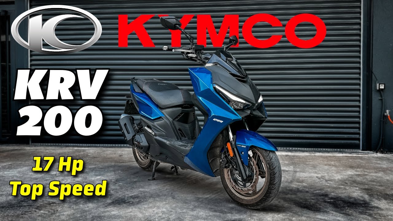 EN HIZLI 200'LÜK BU MU ? KYMCO KRV 200 VLOG