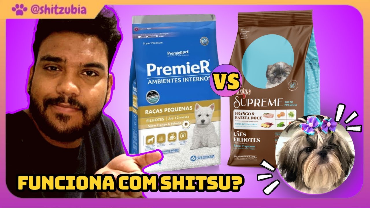 TROQUEI RAÇÃO DA MINHA SHITZU - Quatree Supreme pela Premier Ambientes internos por que?