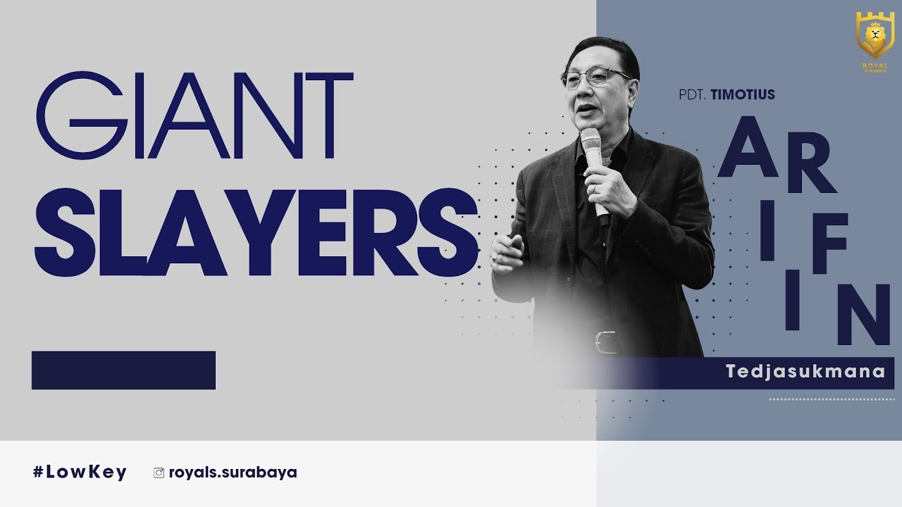 Giant Slayers - Pdt. Timotius Arifin T. | ROYAL Surabaya (LIVE DELAY) 15 Juni 2025