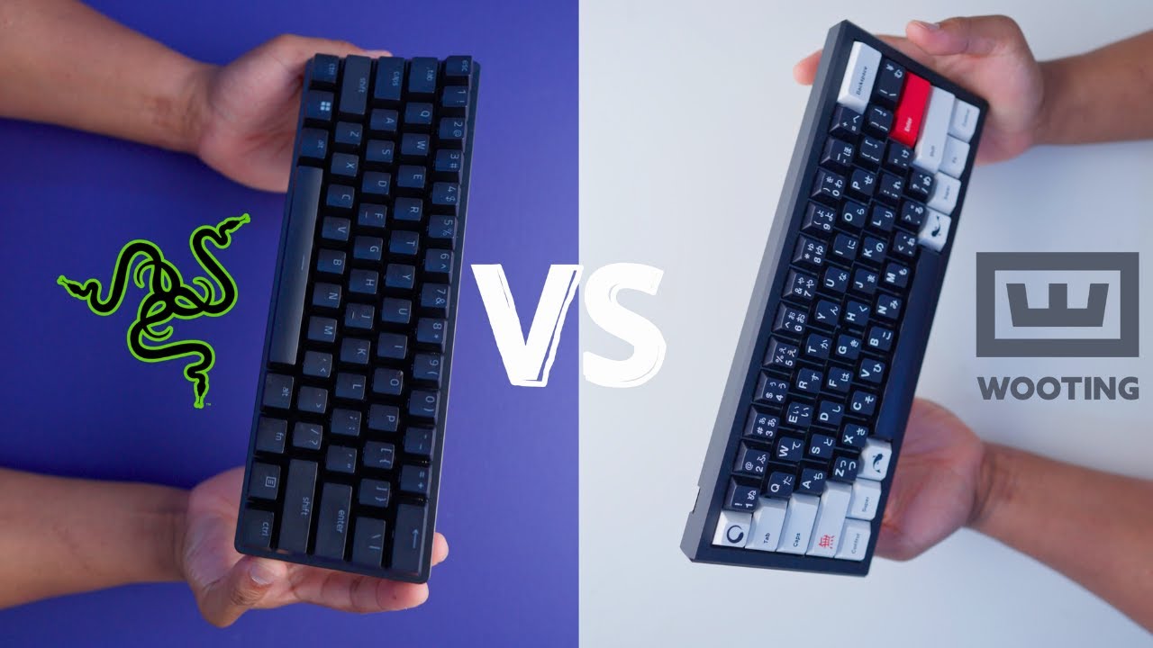 Wooting 60HE против аналоговых Razer Huntsman! Razer справился лучше, чем Wooting?