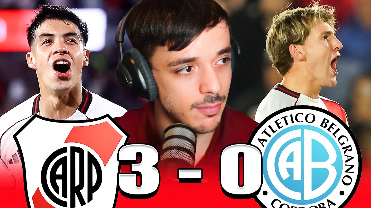 RIVER 3-0 BELGRANO!!! SEGUIMOS!!! / BENITO SDR