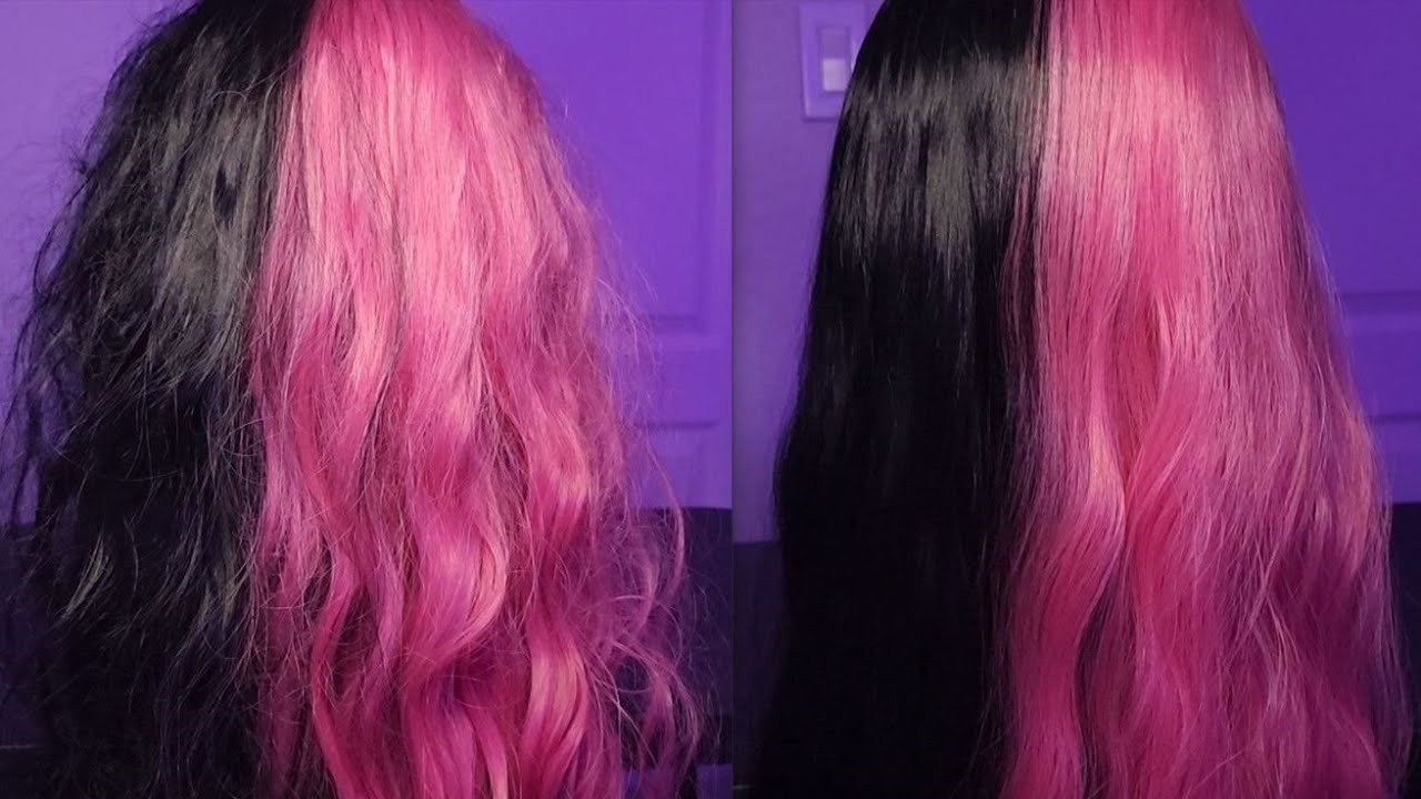 ASMR (No Talking) Detangling Hair | Rough Brushing Wig
