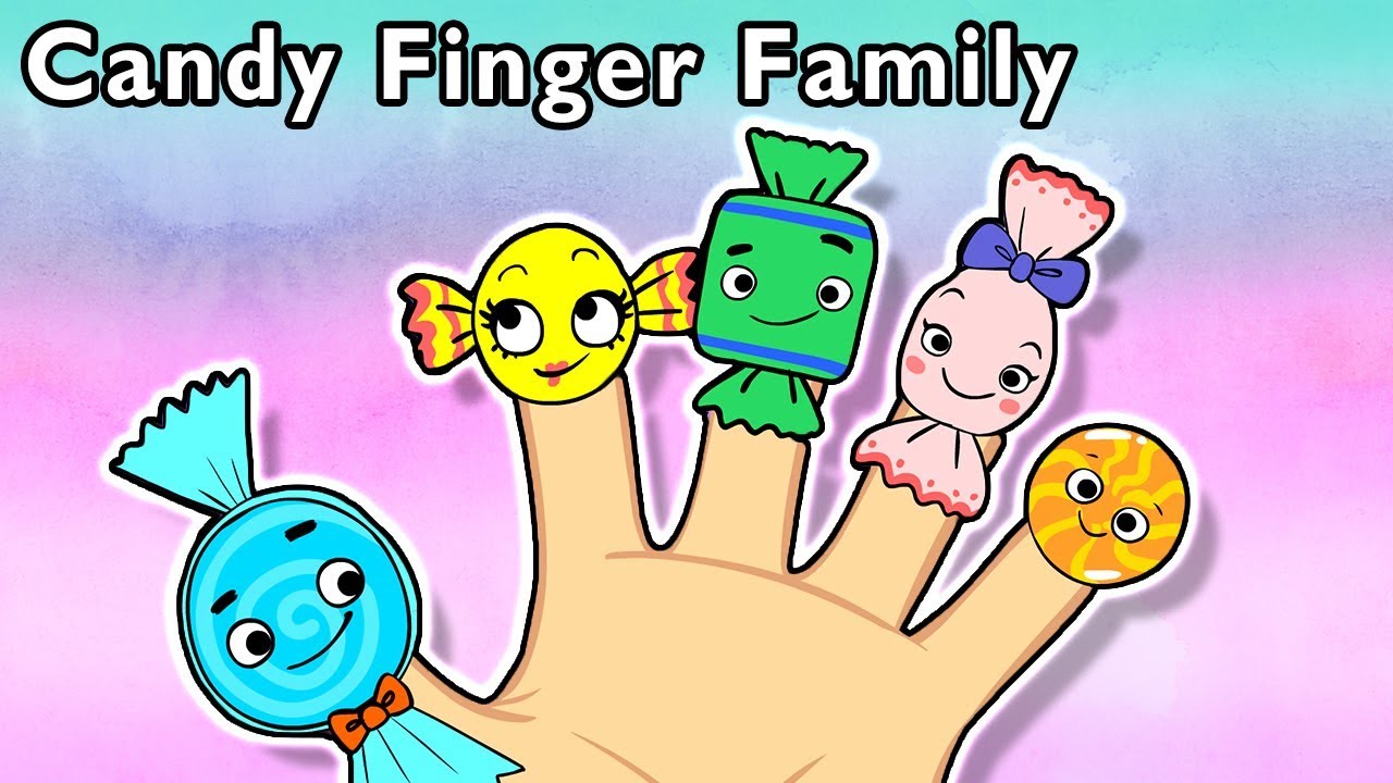 Candy Finger Family and More | Mother Goose Club Kids Songs