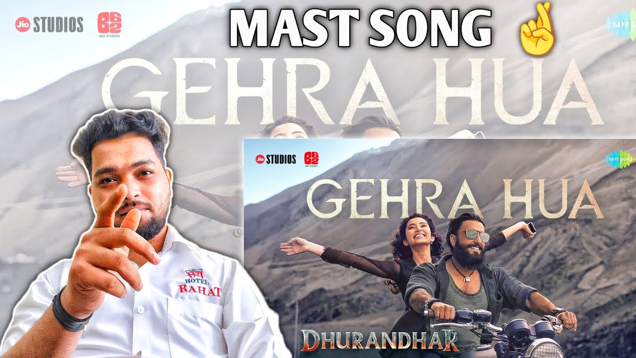 Gehra Hua Song Reaction | Dhurandhar | Ranveer Singh,Sara Arjun, Shashwat Sachdev, Arijit Singh |