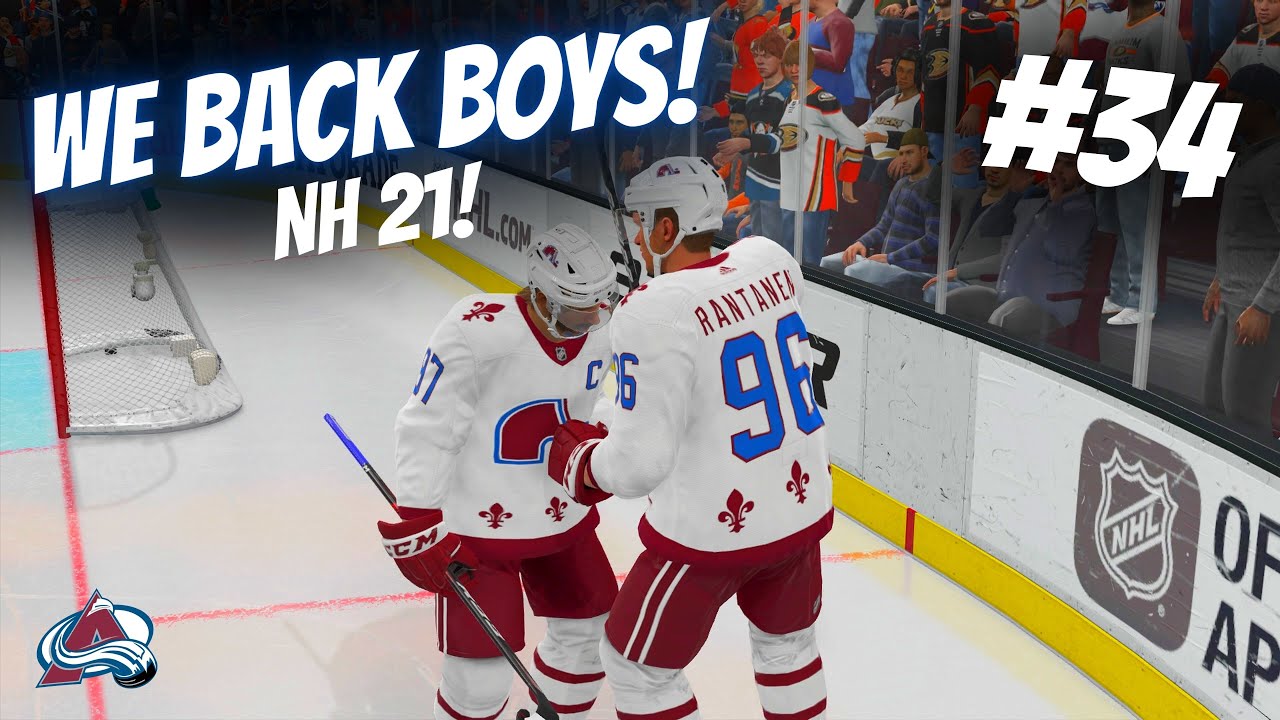 NHL 21 - BE A PRO! WE BACK BOYS! #34!
