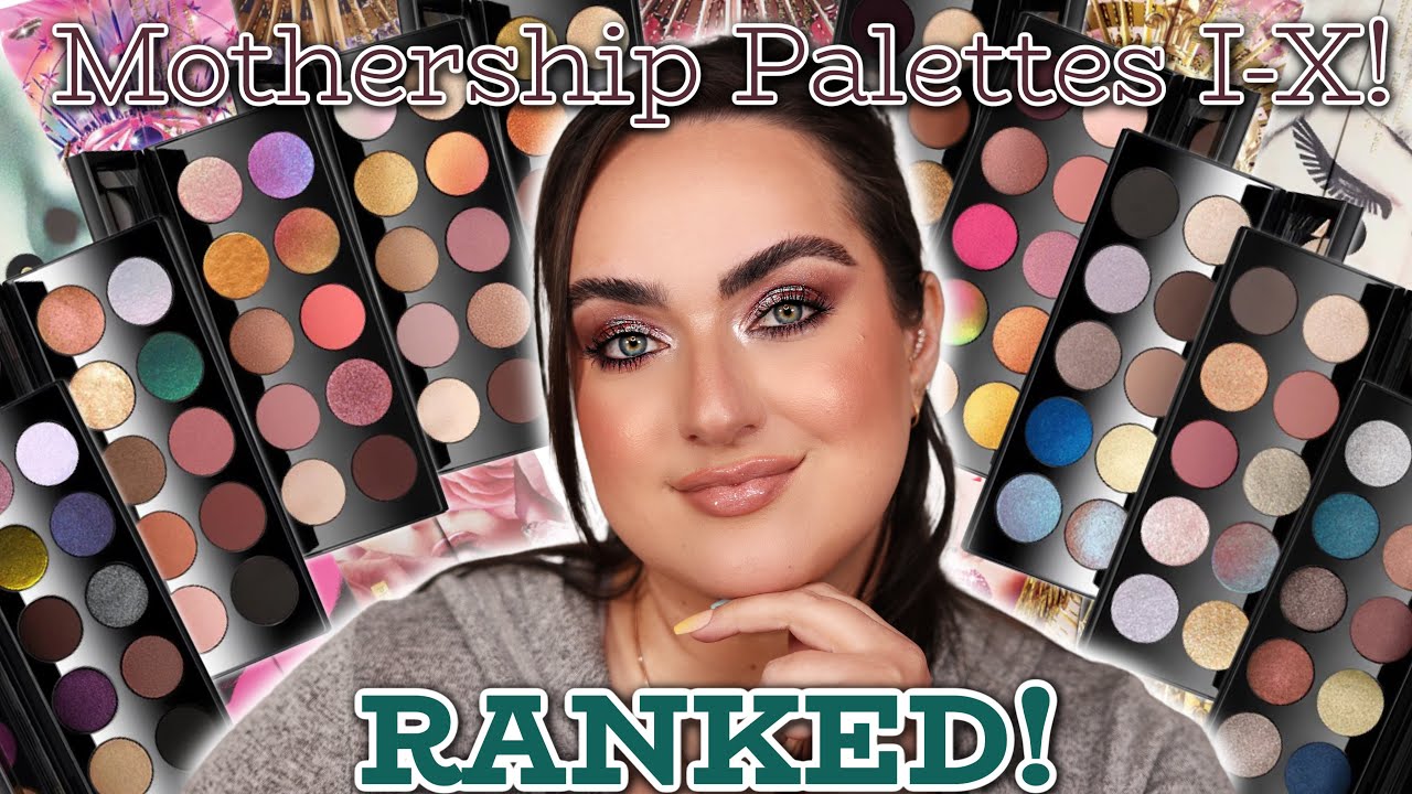 PAT MCGRATH MOTHERSHIP PALETTES RANKED FROM WORST TO BEST! ALL 10 OF THEM!