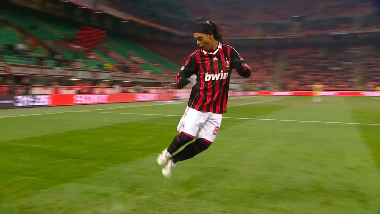 Ronaldinho was truly unstoppable in Milan