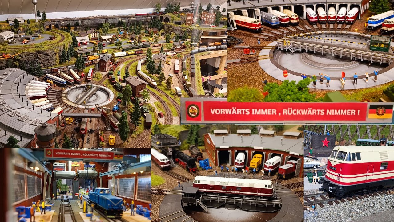 🌷⚒️1.Mai Tag der Arbeit⚒️🚂in der DDR⚒️🌺Erich Honecker+Fahrvideo H0/H0e,TT Modelleisenbahn+Gartenbahn