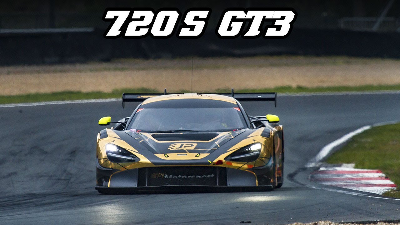 McLaren 720s GT3 | Testing with ex- F1 driver at Zolder 2021