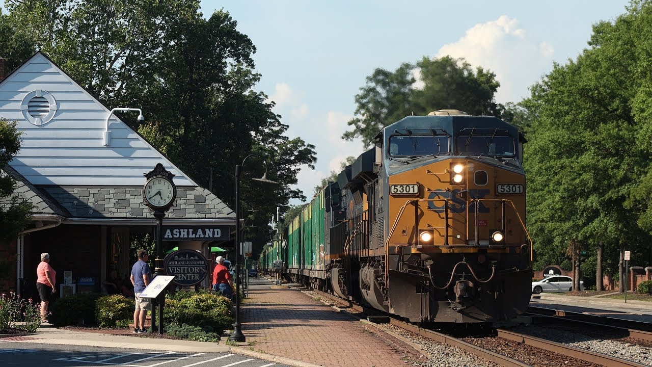 CSX, Amtrak Trains in Virginia and More