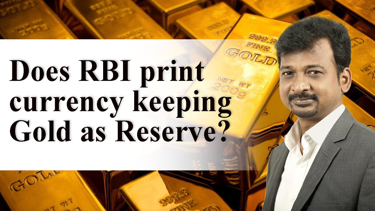 Does RBI print currency keeping Gold as Reserve? | Israel Jebasingh | Tamil