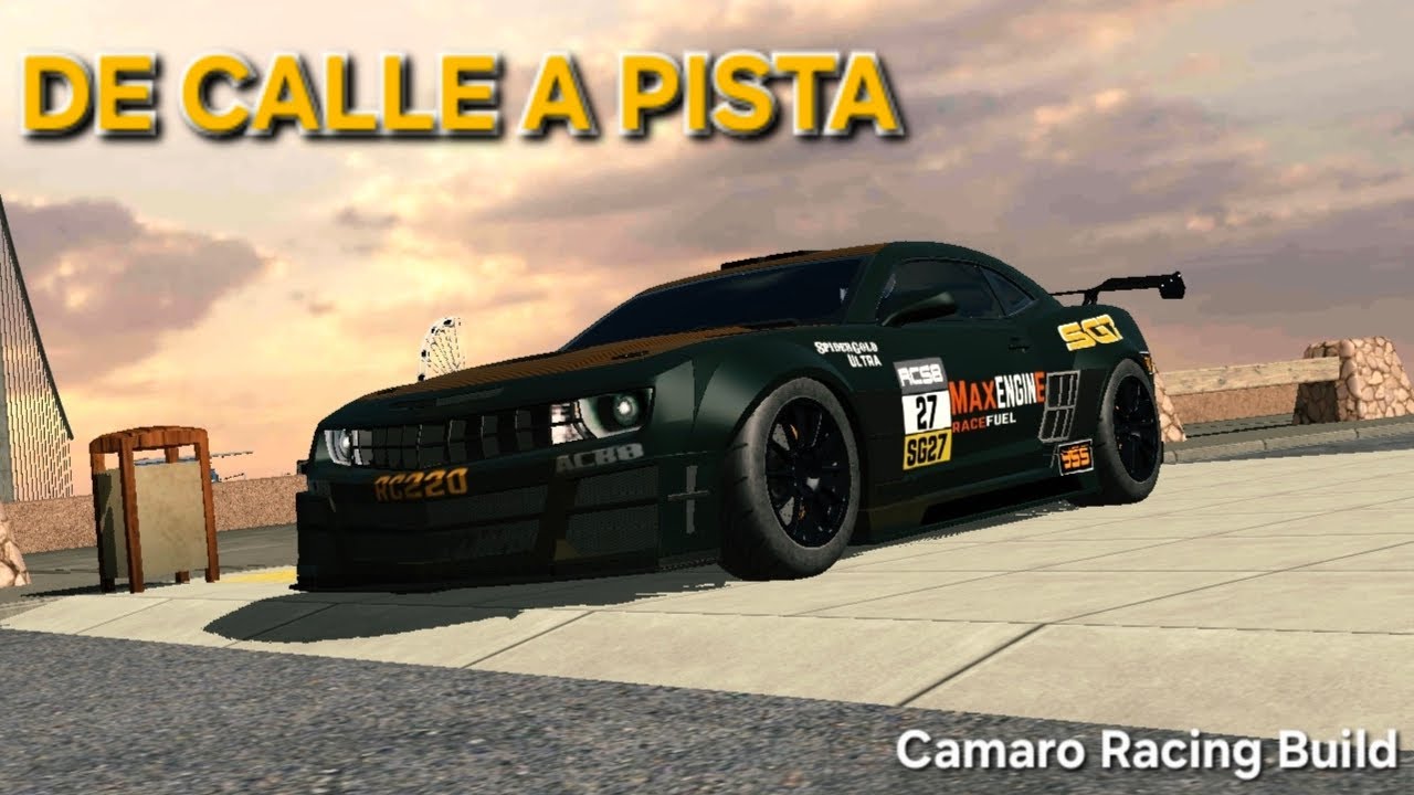 Convertí este Camaro en la SG27 Racing Edition (Car Parking)
