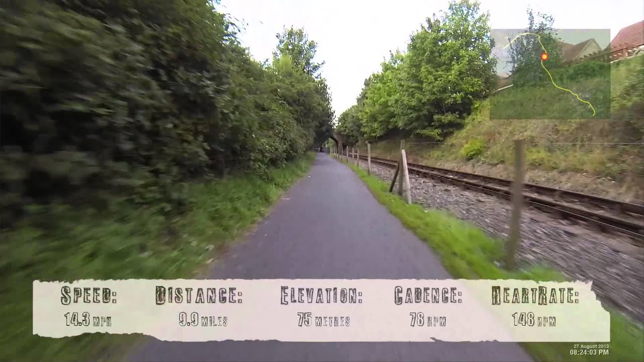 Cycling from Bath to Bristol along the Two Tunnels and Railway Cycle Paths