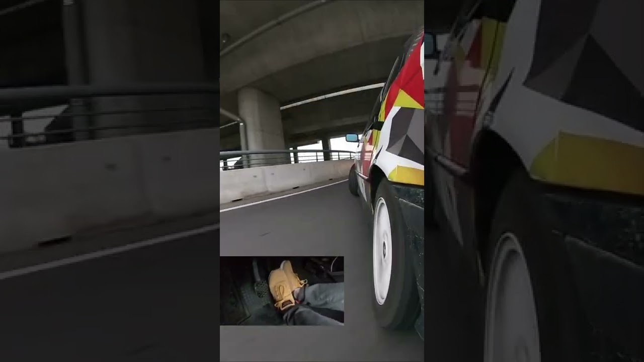 E36 Street drift to test new LSD setup