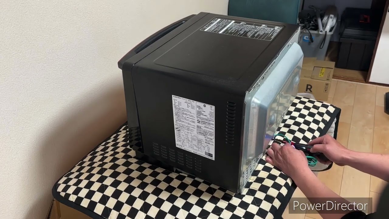 HITACHI 電子レンジ　MRO-TS8 エラーコード　H54 修理　初めてのチャレンジで四苦八苦‼️