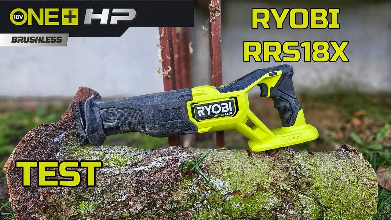 Ryobi Pilarka Szablasta 18V HP RRS18X Bezszczotkowa - TEST