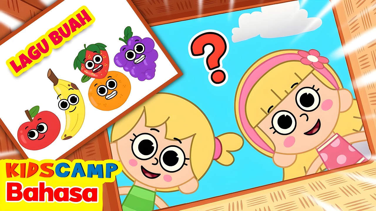 Lagu Apel 🍎 Sajak dan Lagu Buah Anak Seru | Klub Anak